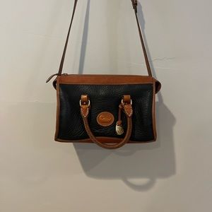 Vintage Dooney & Burke Black/ Tan Bag